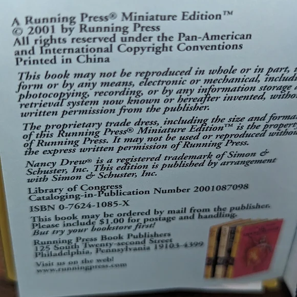 Nancy Drew Guide to Life by Jennifer Worick - Picture 3 of 3